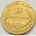 AUSTRALIA 1857 . HALF 1/2 SOVEREIGN . SYDNEY . GOLD . SURFACE MARKS